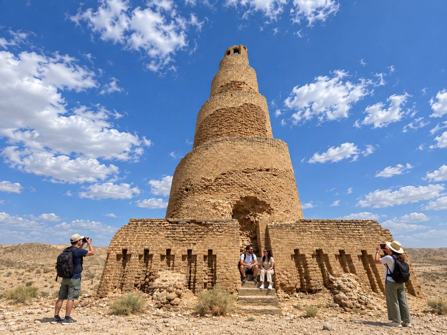 Spiral minaret, Iraq