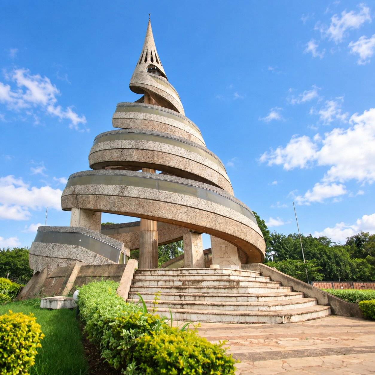 The Reunification Monument in Cameroon